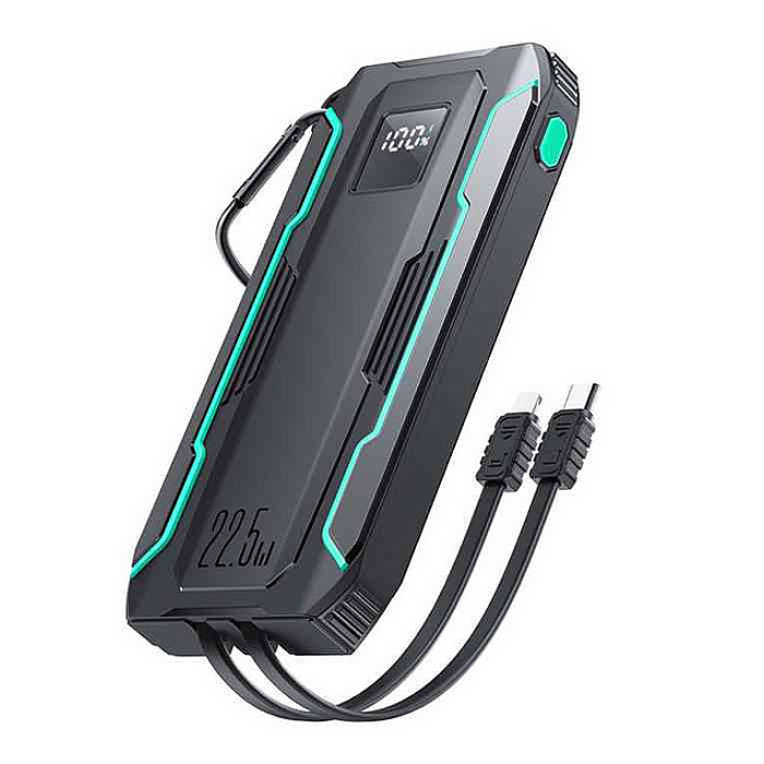 Joyroom JR-L017 22.5W 10000mAh Power Bank with Built in 2 in 1 Cables